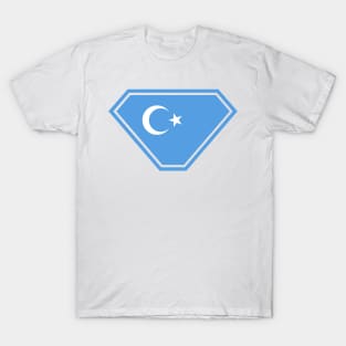 Kokbayraq (Uyghurs) SuperEmpowered T-Shirt